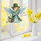 DIY Diamond Pendant Ornament St. Patrick's Day Special Shaped Crystal Diamond Art Painting Hanging Single Sided for Home Garden Wall Door Decor